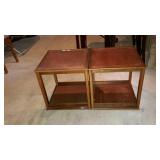 Pair of occasional tables, 18 x 18 x 18, use