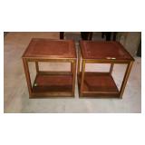 Pair of occasional tables, 18 x 18 x 18, use