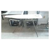 Vintage Rid-Jid wooden ironing board with metal