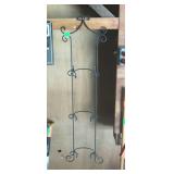 Iron Works plate display rack wall hanger holds 3