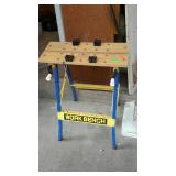 Work Bench work mate type shop bench nice shape