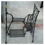 Singer sewing machine base, measures 22 inches