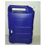 Cargo Water Container, new looking 5 gallon blue