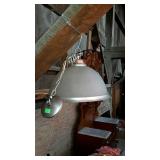 Two Hanging light shade, frosted shade with
