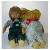 Two cabbage patch dolls