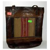 Nice leather ladies hand tote bag with the