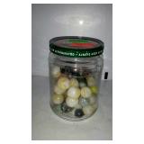 Jar of marbles