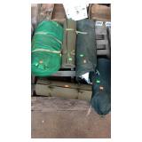 Skid lot - Camping equipment, tents, bed rolls,