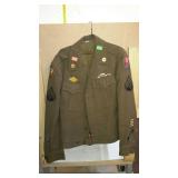 Wool Army Signal uniform jacket, size 38L