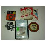 Mixed group, bell wire, Scotch electrical tape in