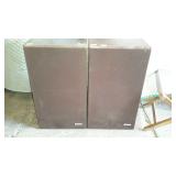Pioneer speaker pair, Minute 130 model, 13 x 10 x