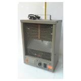 Arvin, metal box utility heater with thermostat.