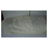 White throw blanket