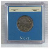 1930 Buffalo Nickel in case