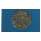 1937 Buffalo Nickel in case
