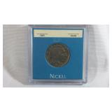 1936 Buffalo Nickel in case