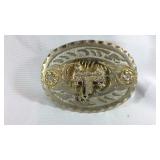 Large Belt Buckle   Saddle Design