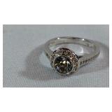 CZ Fashion Ring w/ 1 Missing Stone