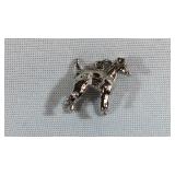 Silver Dog Pendant