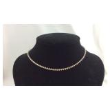 Sterling Silver Twist 18 inch Chain