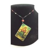 Double sided Virgin Mary Necklace