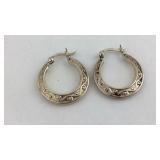 Sterling Silver Hoop Earrings
