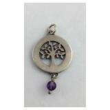 Sterling Silver Tree Pendant