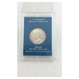 1923  Uncirculated Silver Peace Dollar