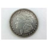 1891 Silver Morgan Dollar