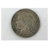 1872A 1 Franc