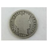 1893 Barber Dime