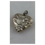 Sterling Silver Heart Locket