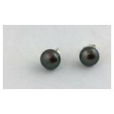 Black Pearl Earrings