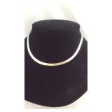 Sterling Silver Collar Necklace