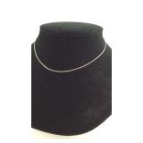 Adjustable Sterling Silver 18 or 16 inch Chain