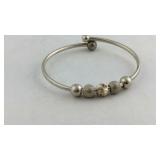 Sterling Silver Bead Bracelet