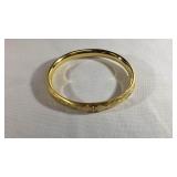 14 K Electric Gold Filled Bangle Bracelet