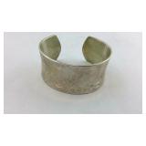 Tiffany & Co Sterling Silver Wide Cuff Bracelet