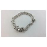 Sterling Silver 7 inch Charm Bracelet
