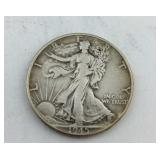 1945 Silver Walking Liberty Half Dollar