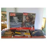 Life magazines - seven total, dated between