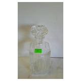 Crystal decanter with stopper