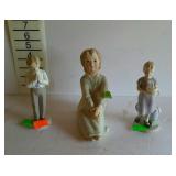 Figurines - one is Goebel Crafts of North America