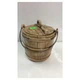 McCoy cookie jar - water bucket shaped