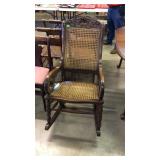 Rocking Chair, this bentwood armed rocker is