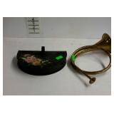 Group lot, includes French horn and metal