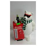 Coca cola bear cookie jar, made year 1997