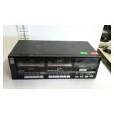 Electronics - Sanyo Double Cassette Deck RDW41 -