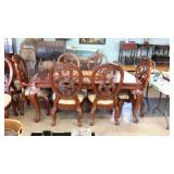 Modern Nine pc Dining Table Set, this modern