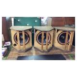 Electronics - speakers, set of three USA made